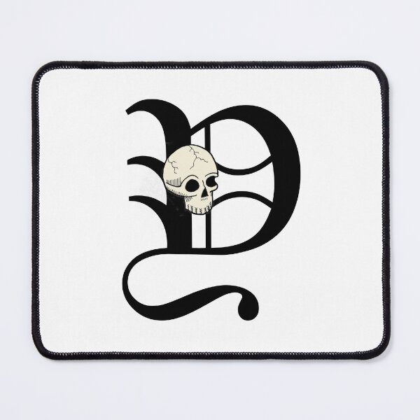Item preview, Old English "Y" Lettering with Skull designed and sold by DanielPowers.
