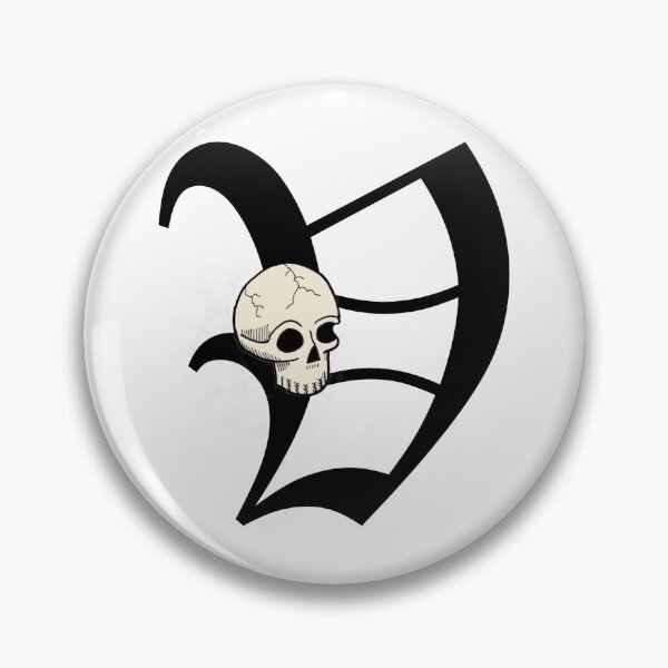 Item preview, Old English "V" Lettering with Skull designed and sold by DanielPowers.