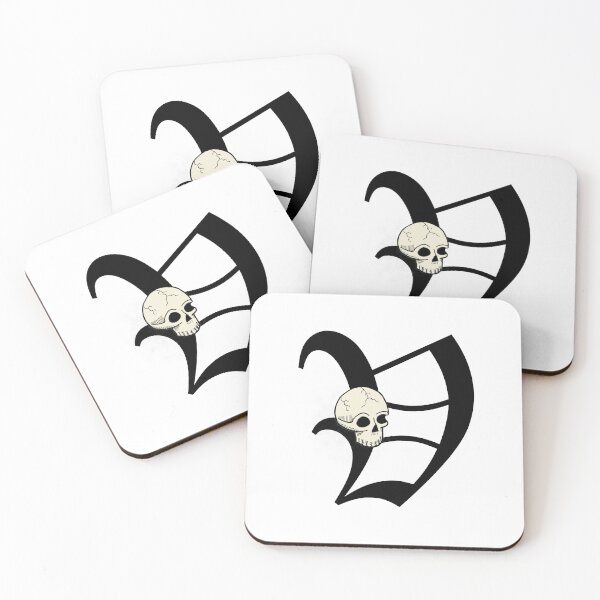 Item preview, Old English "V" Lettering with Skull designed and sold by DanielPowers.