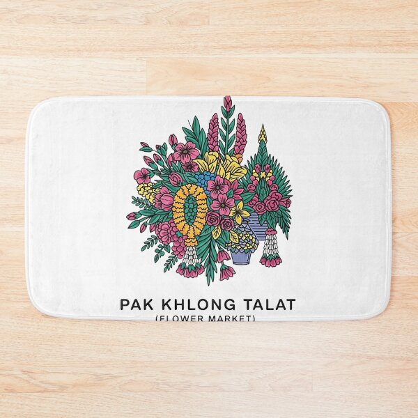 Item preview, BANGKOK FLOWER MARKET designed and sold by likbatonboot.