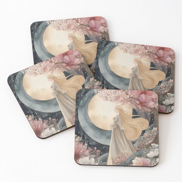 Item preview, Petal Glow - Moonlight series designed and sold by Christina Brunton Art.