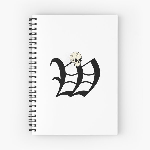 Item preview, Old English "W" Lettering with Skull designed and sold by DanielPowers.