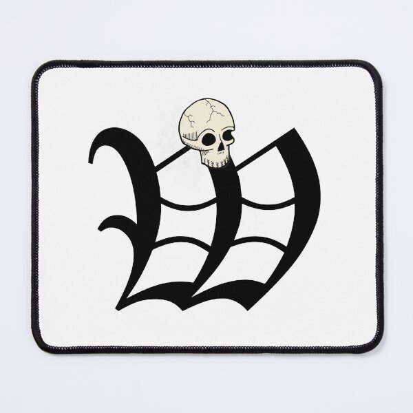 Item preview, Old English "W" Lettering with Skull designed and sold by DanielPowers.