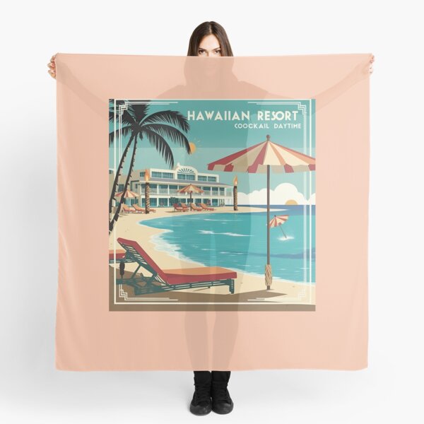 Item preview, Hawaiian Resort T-Shirt – Vintage Poolside Tropical Travel J designed and sold by The Emerald Eye .