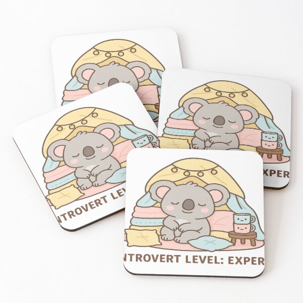 Item preview, Koala in a Blanket Fort – Introvert Level Expert designed and sold by CappieLab.