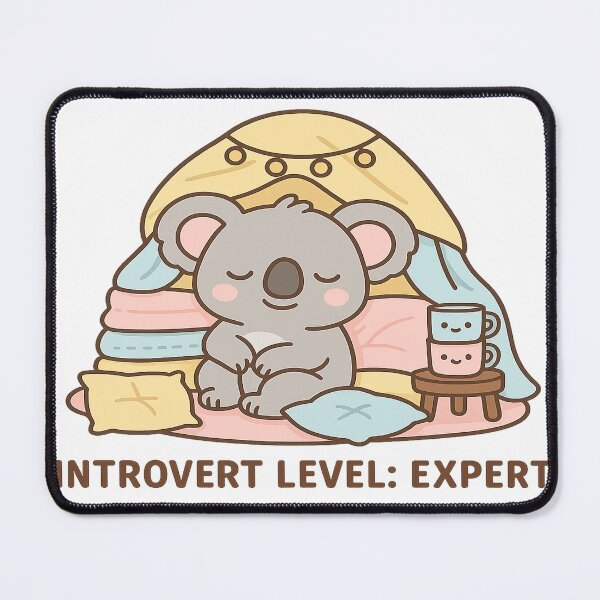 Item preview, Koala in a Blanket Fort – Introvert Level Expert designed and sold by CappieLab.