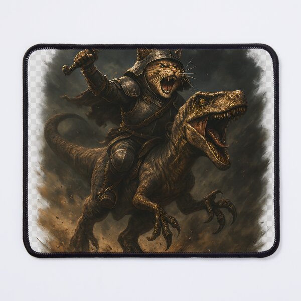 Item preview, Raptor riding warrior cat designed and sold by MeresClothing.
