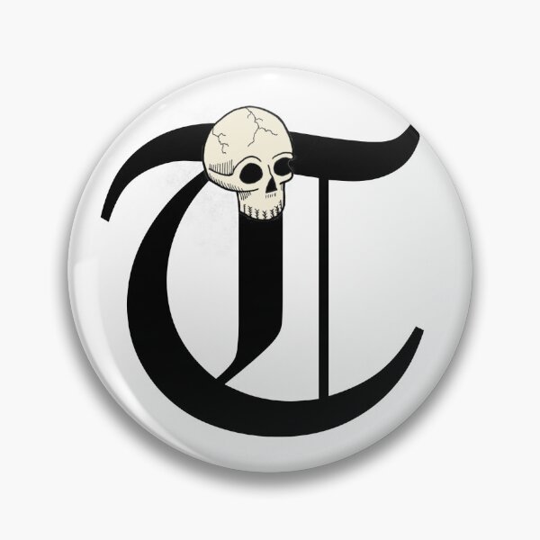 Item preview, Old English "T" Lettering with Skull designed and sold by DanielPowers.