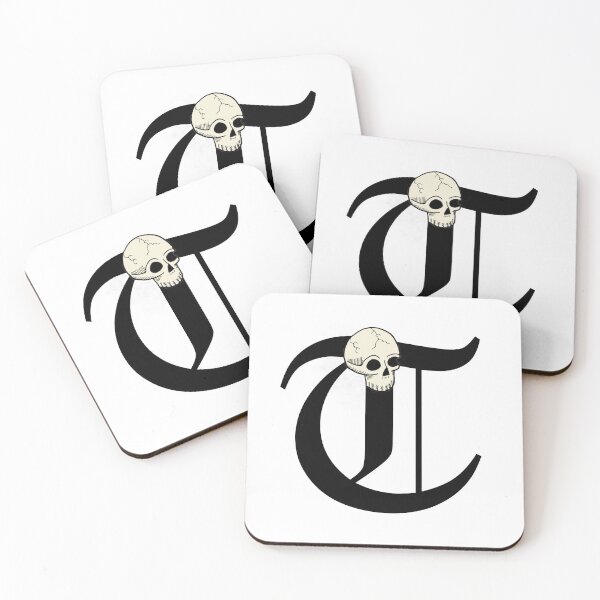 Item preview, Old English "T" Lettering with Skull designed and sold by DanielPowers.