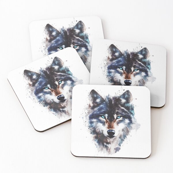 Item preview, Wolf head designed and sold by BuxomBabe21.