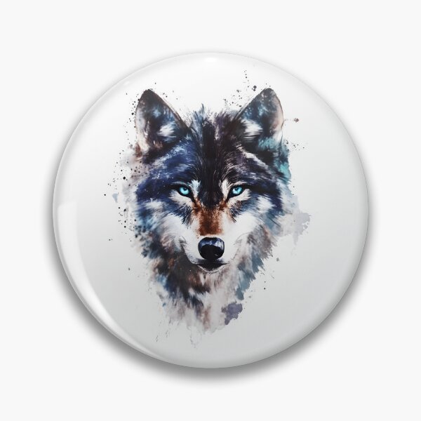 Item preview, Wolf head designed and sold by BuxomBabe21.