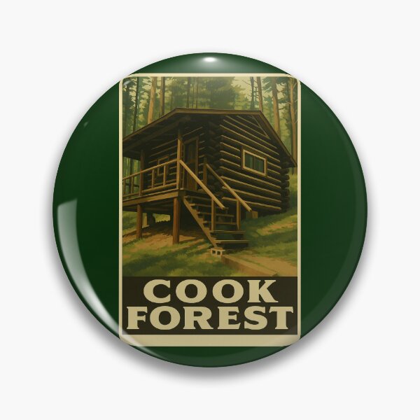 Item preview, Cook Forest Pennsylvania  designed and sold by Broken Antler Designs .