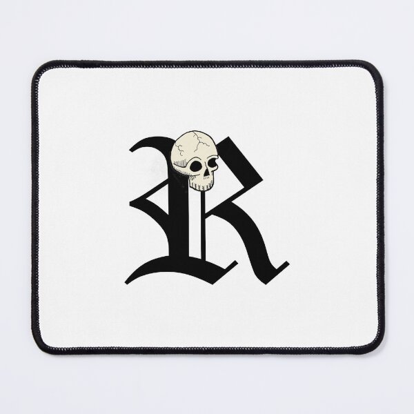 Item preview, Old English "R" Lettering with Skull designed and sold by DanielPowers.