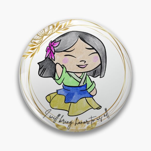 Item preview, Mulan cutee designed and sold by vsolisart.