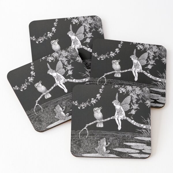 Item preview, Fairy and kookaburra - Ida Rentoul Outhwaite designed and sold by forgottenbeauty.