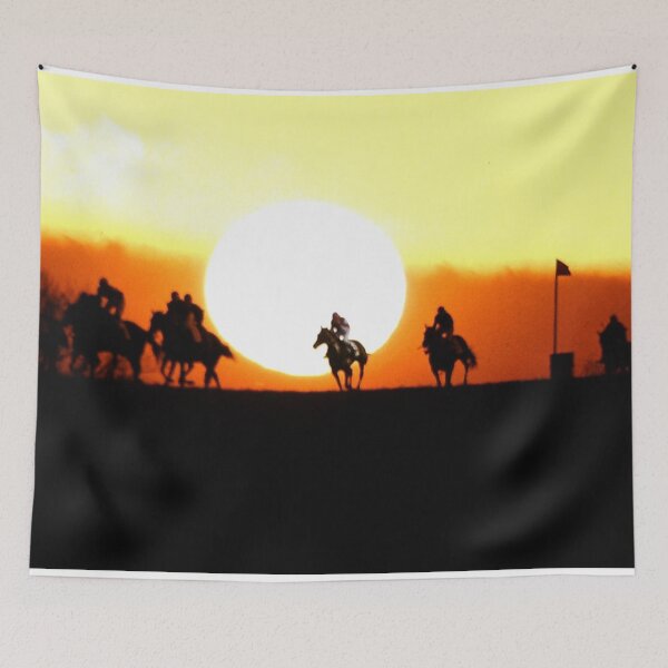 Item preview, Steve Yellowbear Fine Art C2021 STEEPLECHASE SUNSET designed and sold by SteveYellowbear.