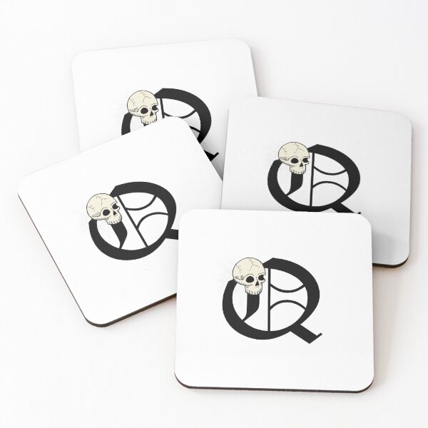 Item preview, Old English "Q" Lettering with Skull designed and sold by DanielPowers.