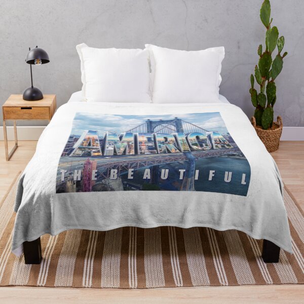 Item preview, America The Beautiful Print designed and sold by Lichentroupe63.