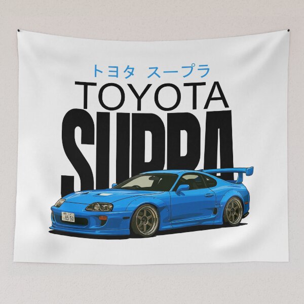 Item preview, Supra Mk4 Blue designed and sold by BronArtworks.
