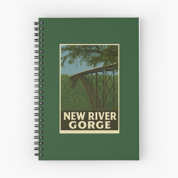 Item preview, New River Gorge West Virginia  designed and sold by Broken Antler Designs .