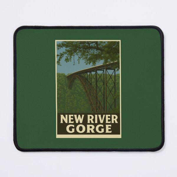 Item preview, New River Gorge West Virginia designed and sold by Broken Antler Designs .