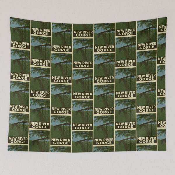 Item preview, New River Gorge West Virginia  designed and sold by Broken Antler Designs .