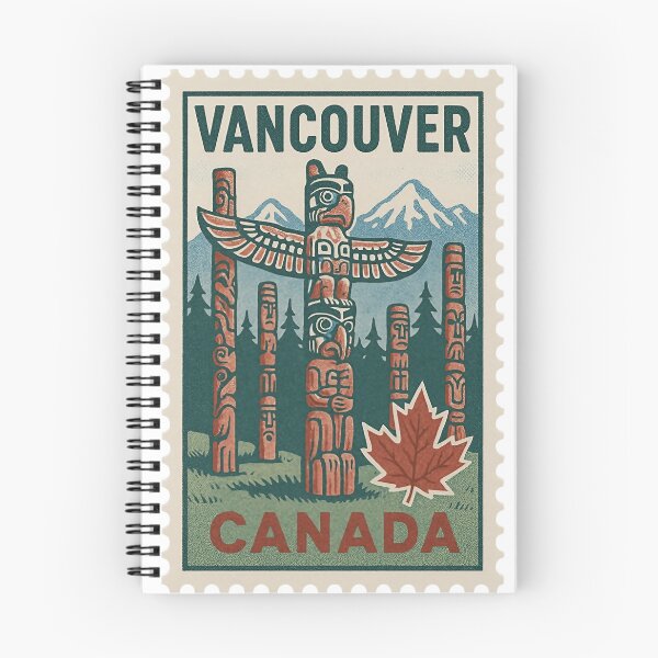 Item preview, Authentic Vintage Vancouver Canada Postage Stamp | Retro Collectible Stamp Art | Classic Canadian Travel Memorabilia designed and sold by PaintedPixels01.