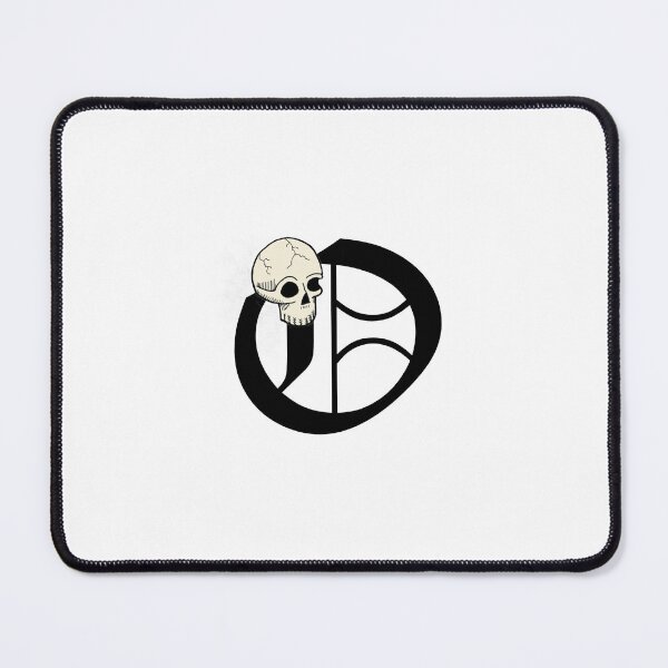 Item preview, Old English "O" Lettering with Skull designed and sold by DanielPowers.
