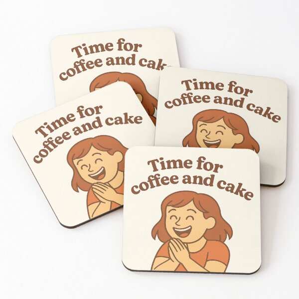 Item preview, Time for coffee and cake designed and sold by MeresClothing.