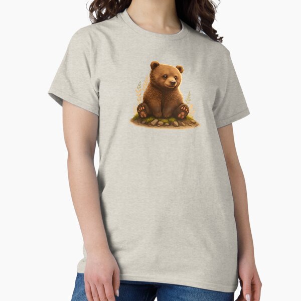 Débardeur femme gris bisounours touronchon- Gray Care bears grumpy bear