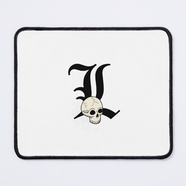 Item preview, Old English "L" Lettering with Skull designed and sold by DanielPowers.