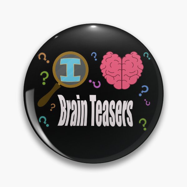 Item preview, I Love Brain Teasers Logo designed and sold by KiyaSketches.