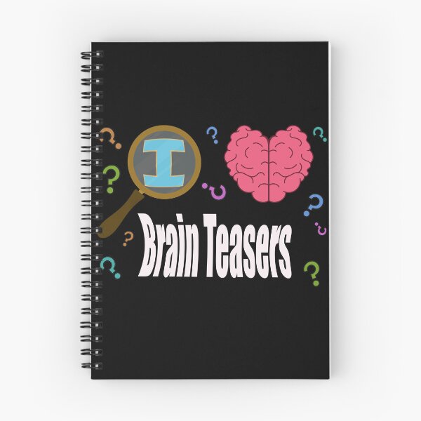 Item preview, I Love Brain Teasers Logo designed and sold by KiyaSketches.