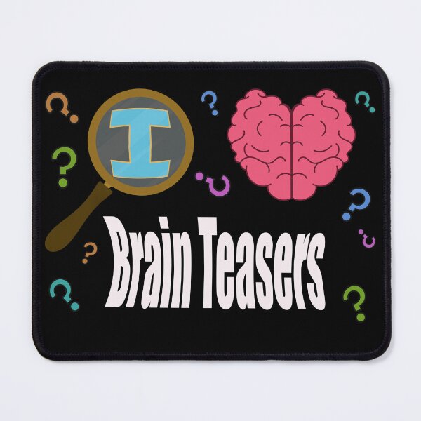 Item preview, I Love Brain Teasers Logo designed and sold by KiyaSketches.