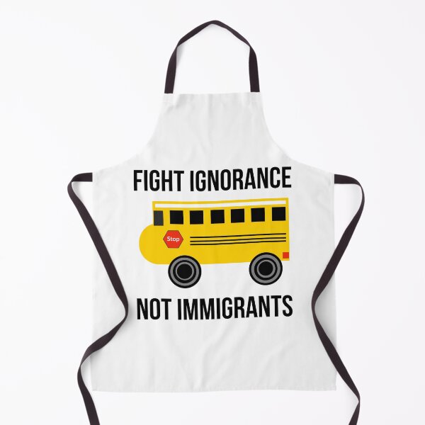 Item preview, Fight ignorance not immigrants  designed and sold by Rachel the Artist .