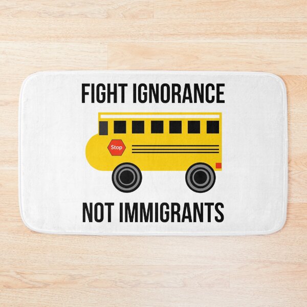 Item preview, Fight ignorance not immigrants  designed and sold by Rachel the Artist .