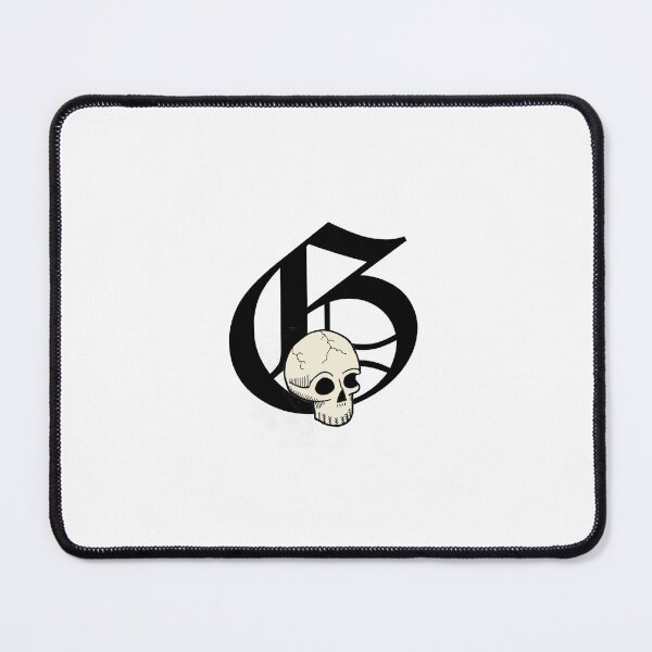 Item preview, Old English "G" Lettering with Skull designed and sold by DanielPowers.