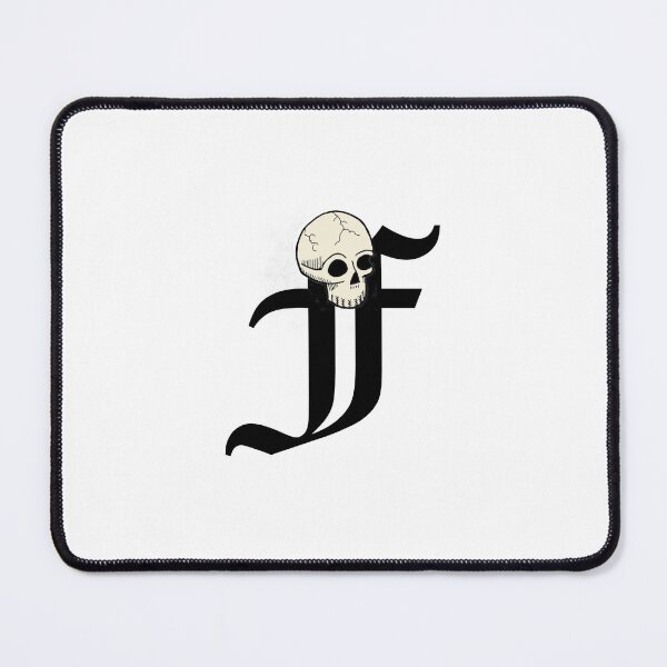 Item preview, Old English "F" Lettering with Skull designed and sold by DanielPowers.