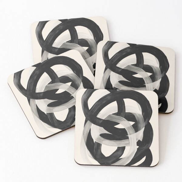 Item preview, Interwoven Lines Abstract Art 2 designed and sold by Branka Kodzoman.