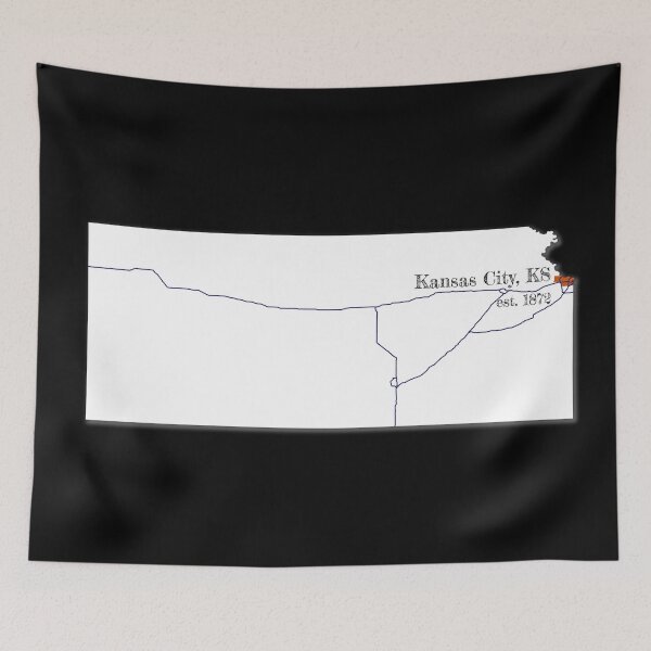 Item preview, Kansas City, KS [White] designed and sold by PhilbonianDezin.