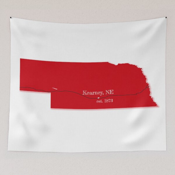 Item preview, Kearney, NE [Red] designed and sold by PhilbonianDezin.