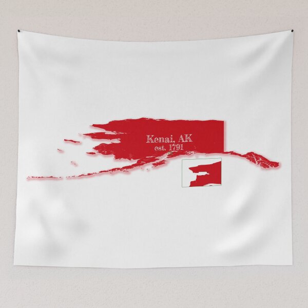 Item preview, Kenai, AK [Red] designed and sold by PhilbonianDezin.