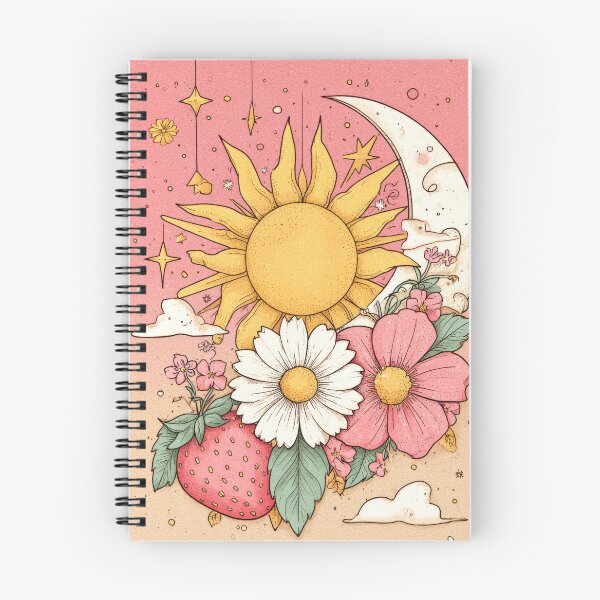 Item preview, Cosy Flowers Sun and Moon designed and sold by scicilysimonee.