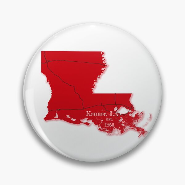 Item preview, Kenner, LA [Red] designed and sold by PhilbonianDezin.