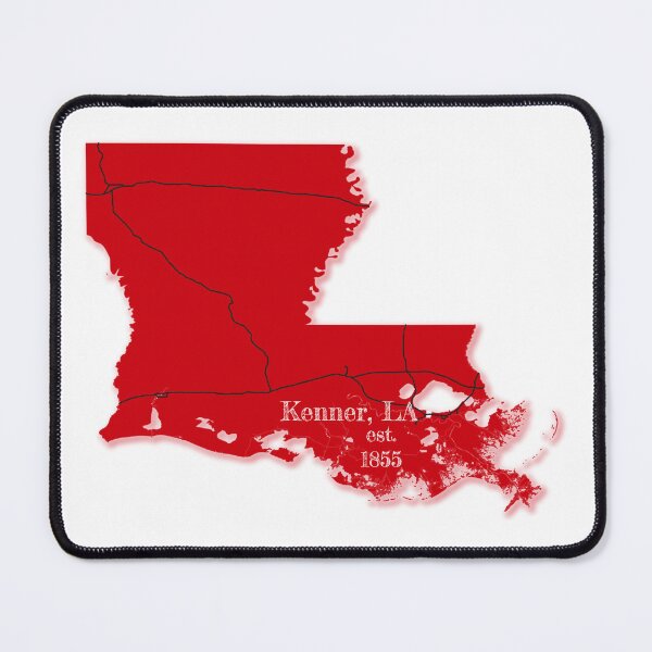 Item preview, Kenner, LA [Red] designed and sold by PhilbonianDezin.