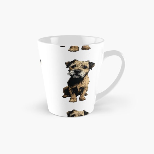 Item preview, Border Terrier Dog Illustration designed and sold by whyitsme.