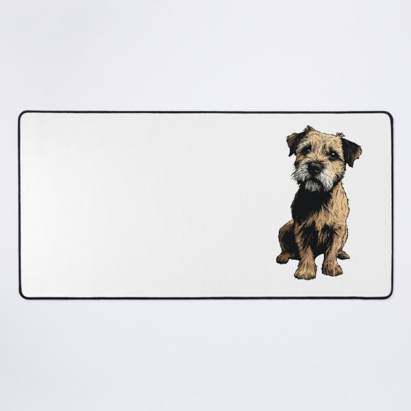 Item preview, Border Terrier Dog Illustration designed and sold by whyitsme.