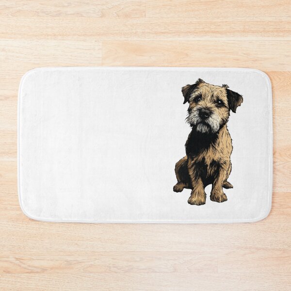 Item preview, Border Terrier Dog Illustration designed and sold by whyitsme.