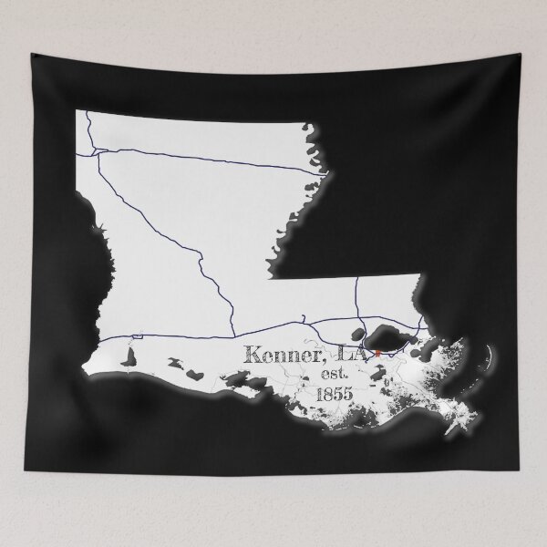 Item preview, Kenner, LA [White] designed and sold by PhilbonianDezin.