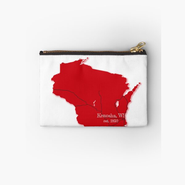 Item preview, Kenosha, WI [Red] designed and sold by PhilbonianDezin.